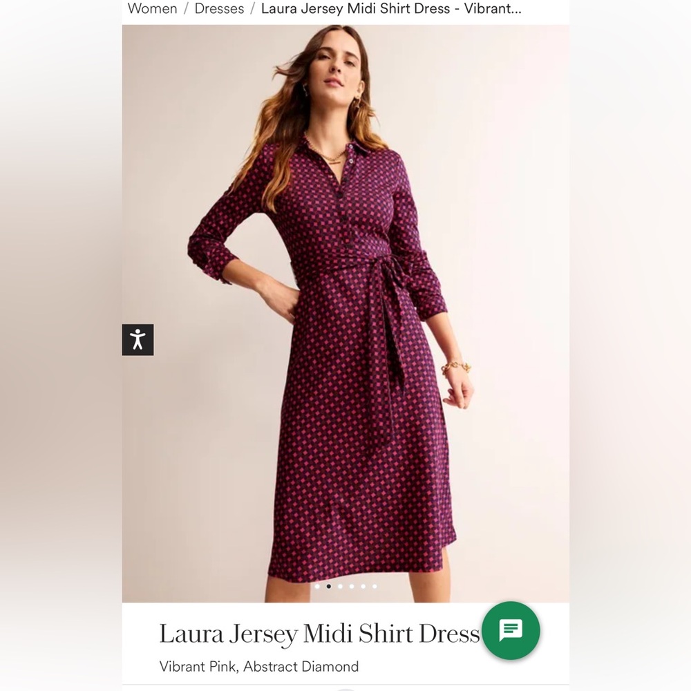 Boden Laura jersey midi dress